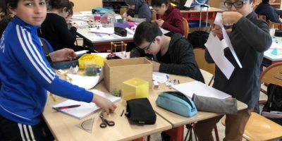 La vie en classe – Travail sur les solides en P6