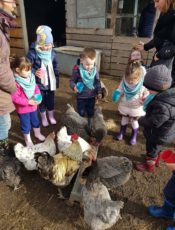 Les élèves de l’école Henri Alexandre en visite pédagogique à la ferme de Roloux